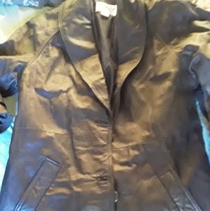 Liz Baker leather jacket